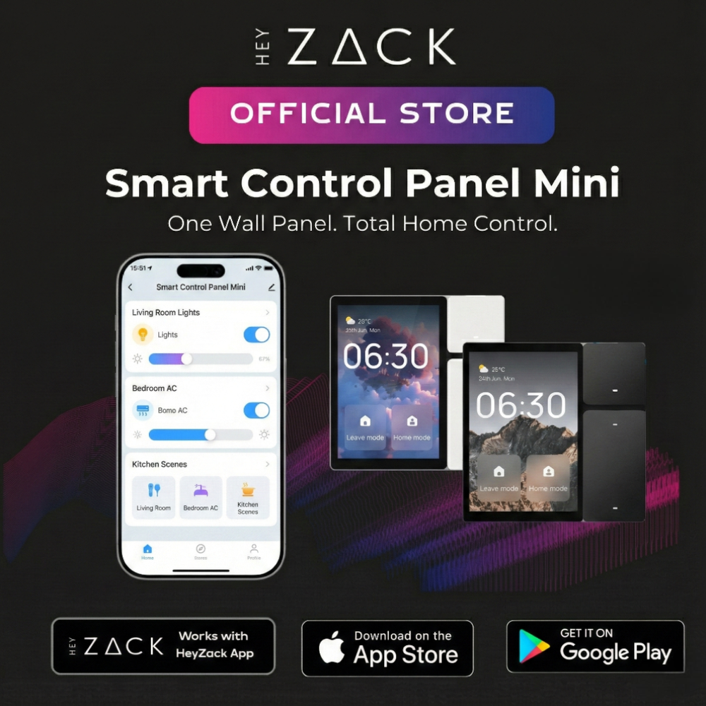 3.5" Screen with 3 gang Relay and IR (Wtihout Gateway)