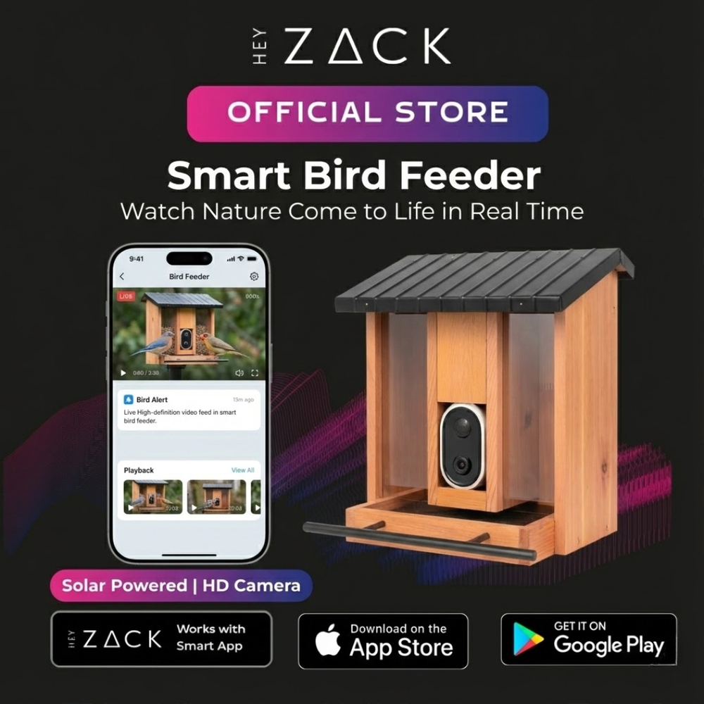 Smart bird feeder