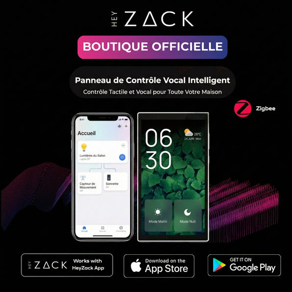 Écran tactile intelligent de 5 pouces avec Alexa intégrée (passerelle)