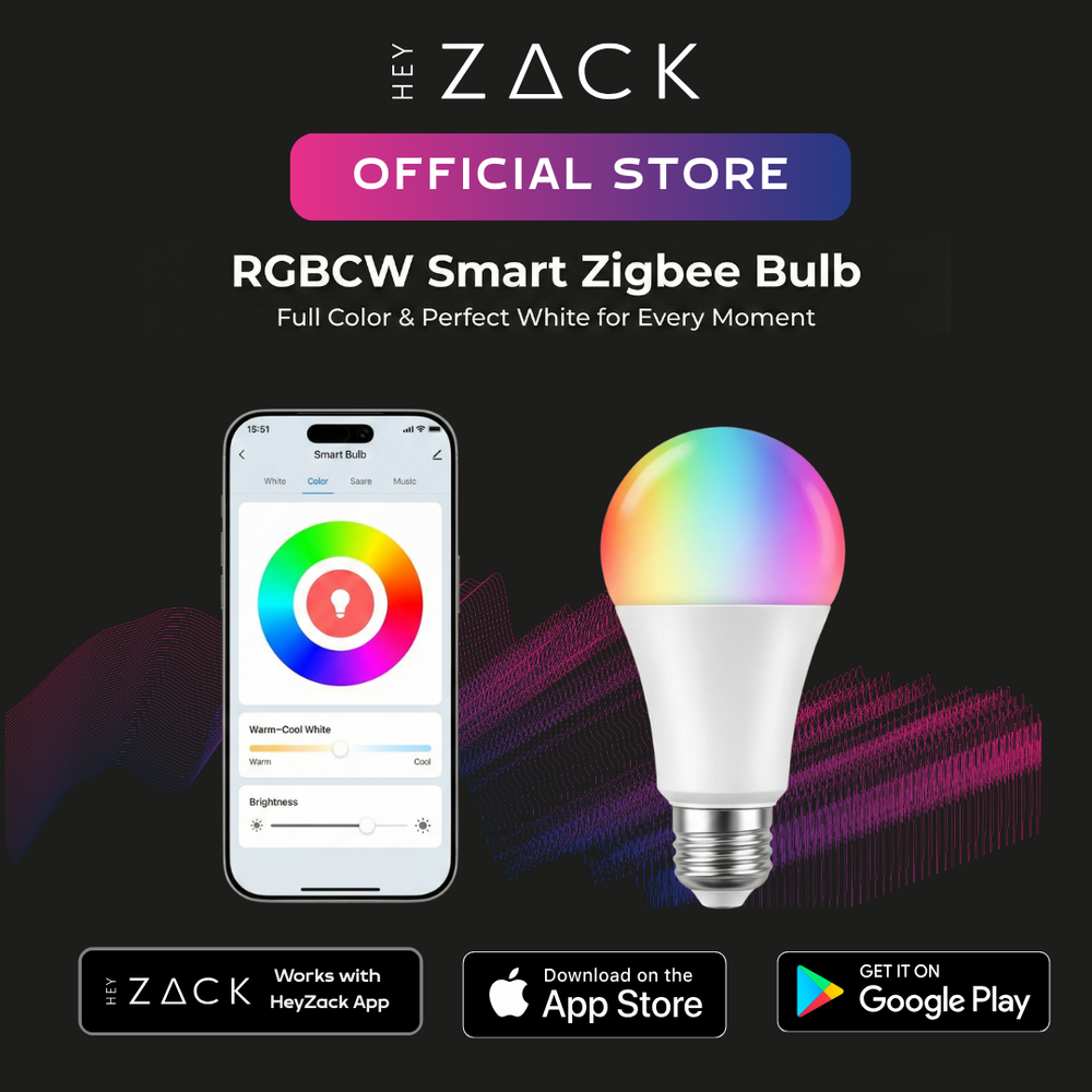 RGBCW Smart Zigbee Bulb