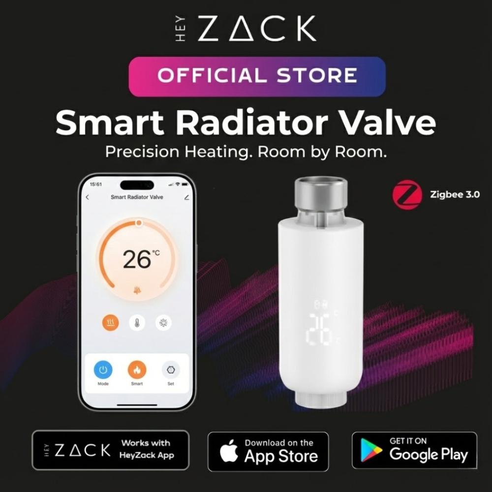 Smart Radiator Valve (Zigbee)