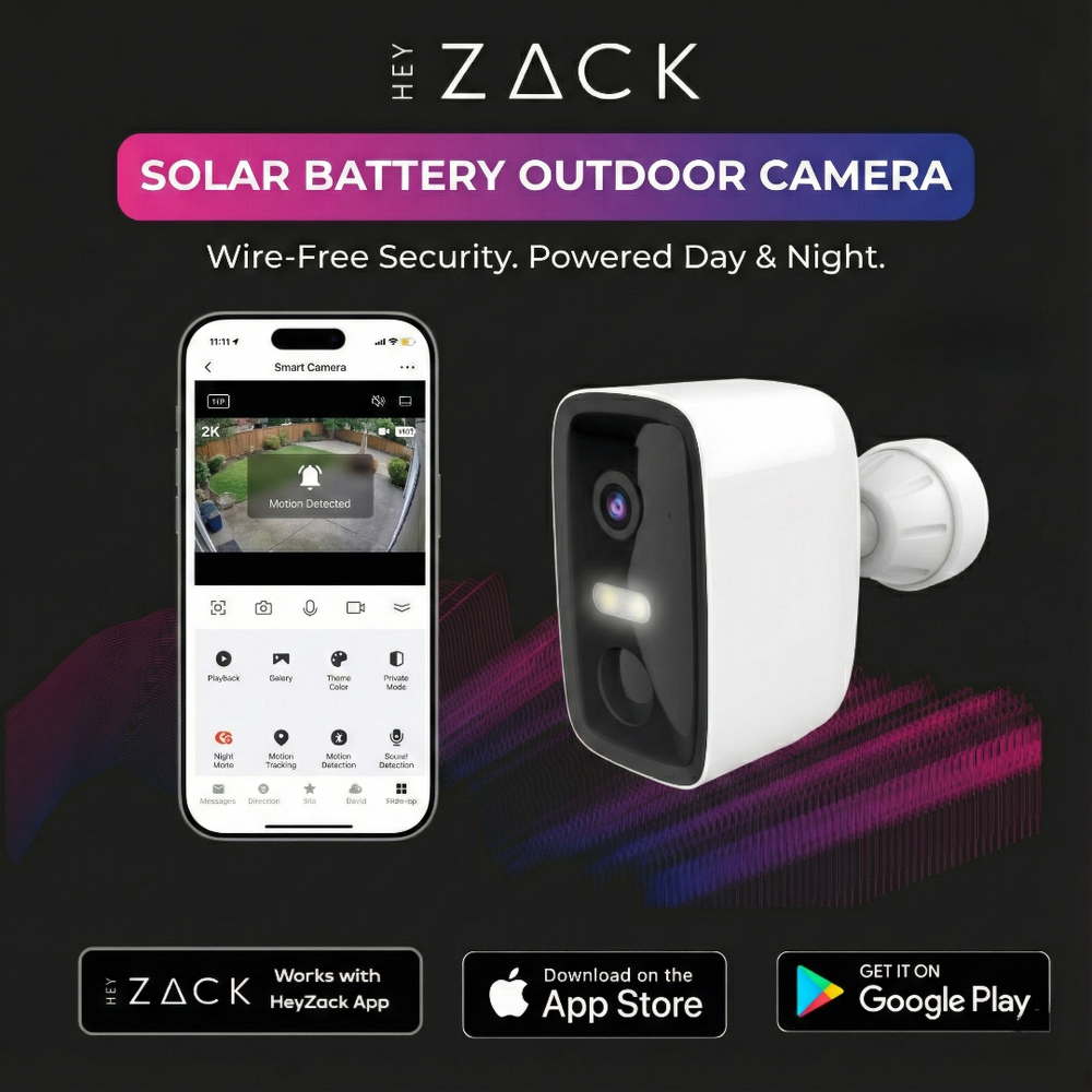 Camera outdoor with Battery, solar and light (not include 6w solar $6) in pro kit