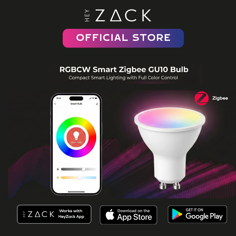 RGBCW Smart Zigbee Bulb (flat)