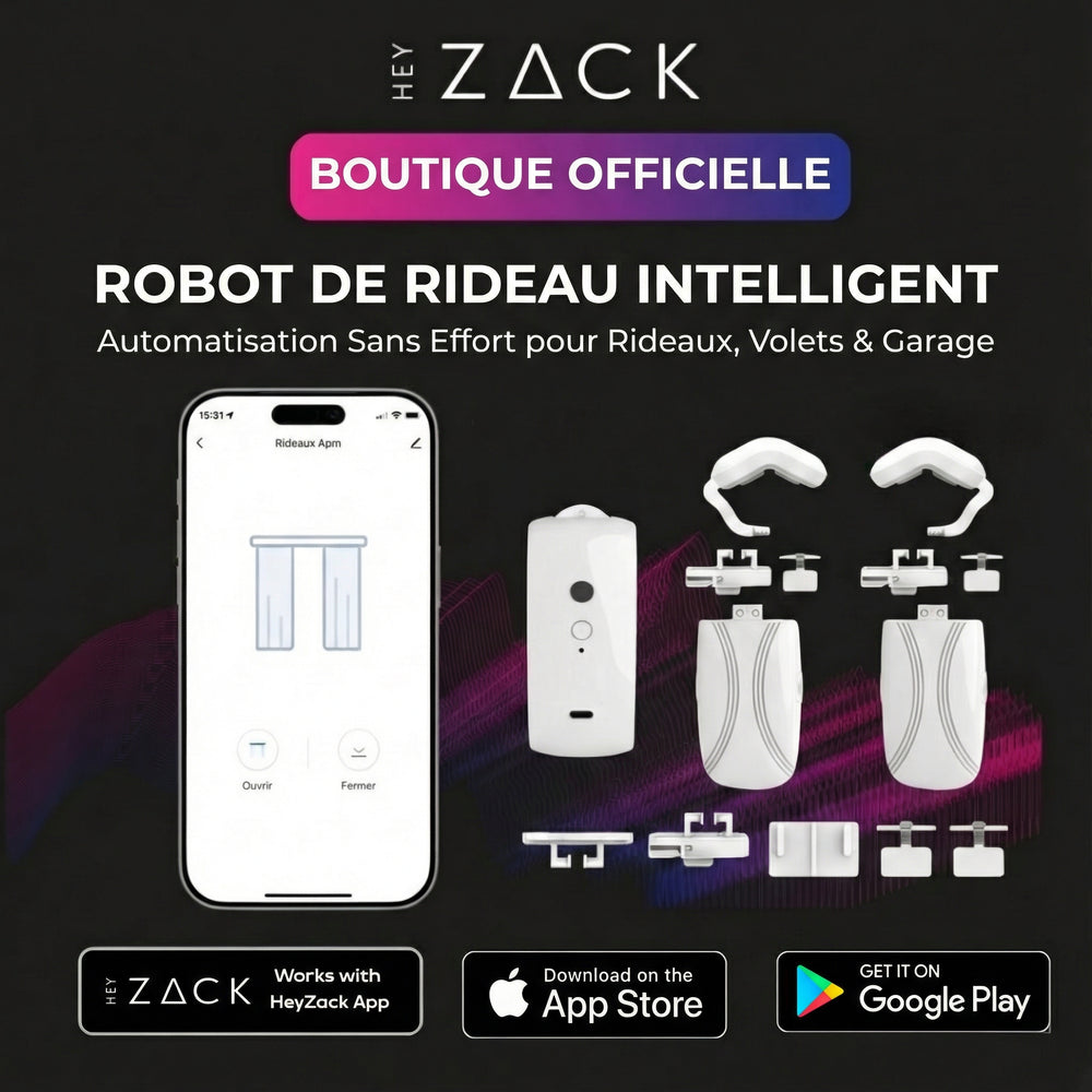 1668-6 (robot rideau intelligent universel 3 en 1, disponible en Zigbee)