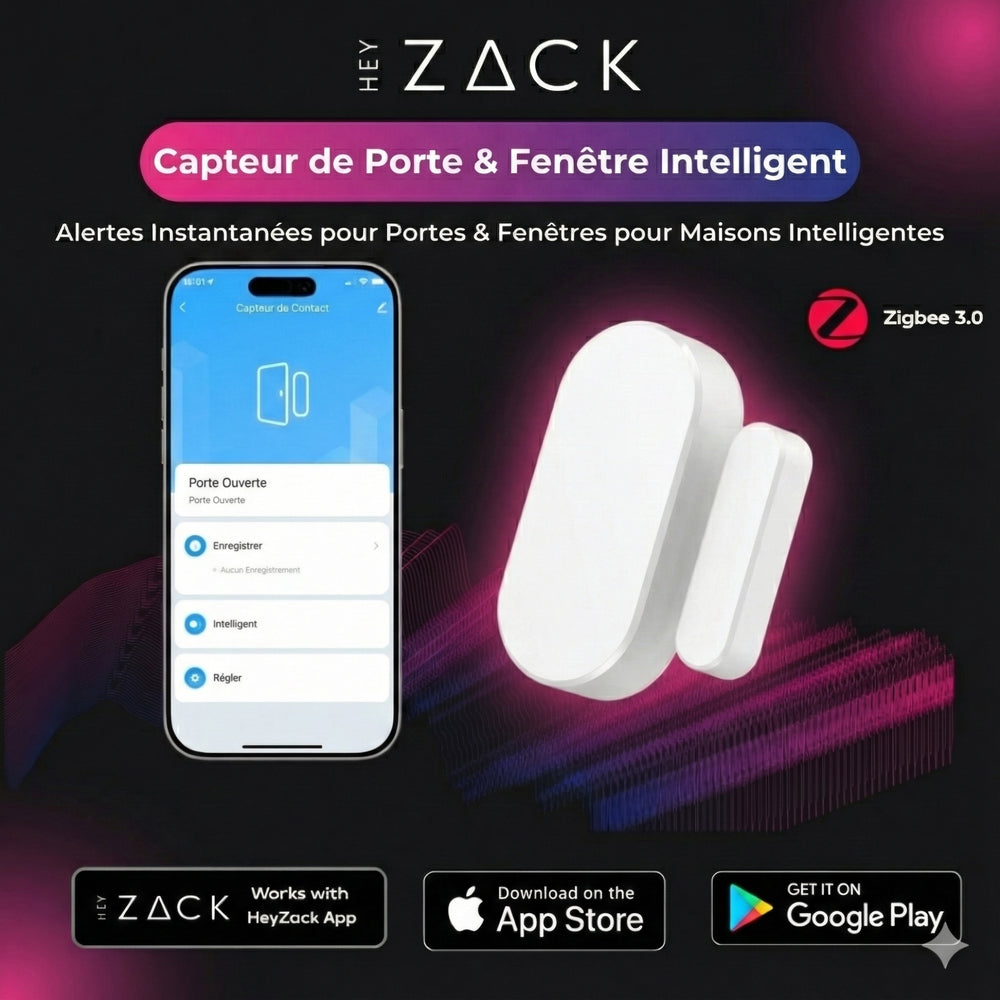 Capteur intelligent de porte/fenêtre (Zigbee)