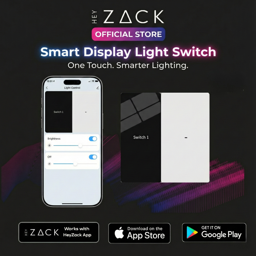 1 Gang Display Light switch