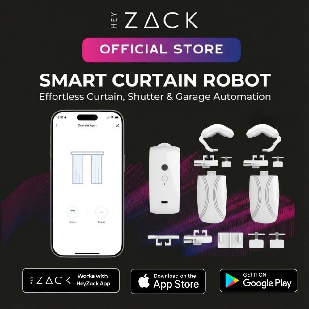 1668-6 (3-in-1 universal smart curtain robot, available in Zigbee)