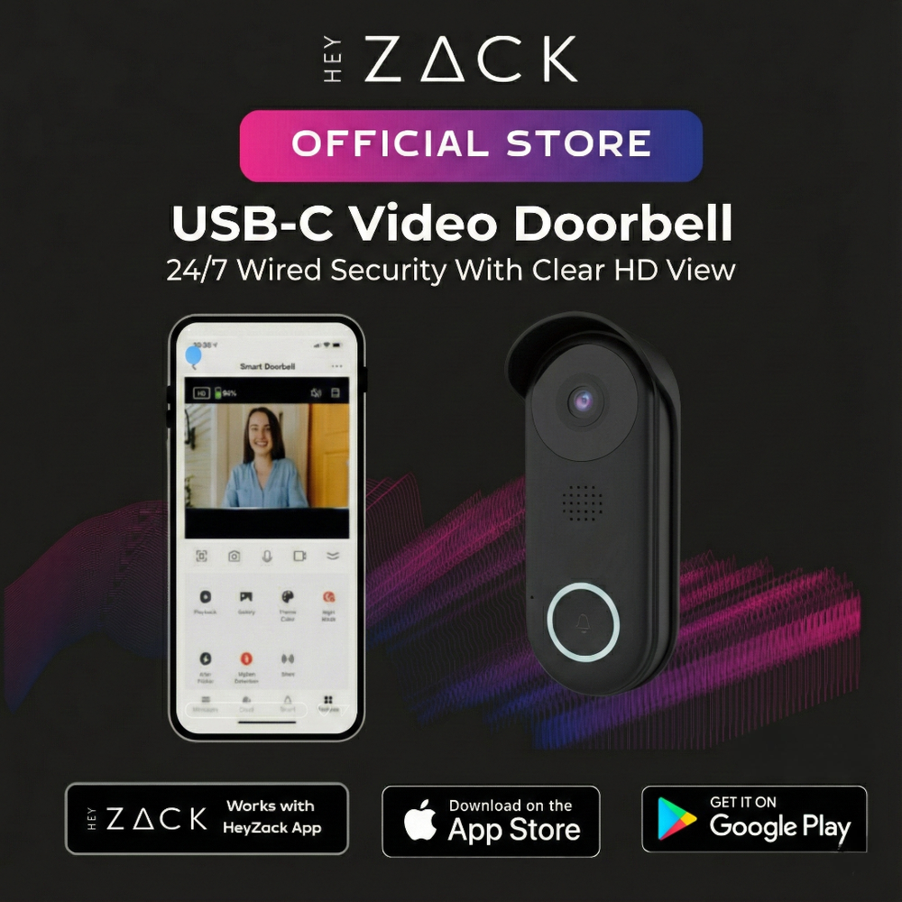 Video Door Bell USB powered (USB-C)