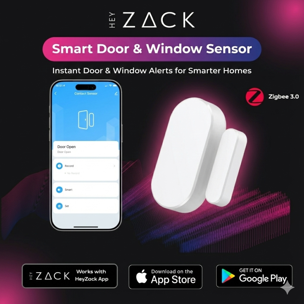 Smart Door/Window Sensor (Zigbee)