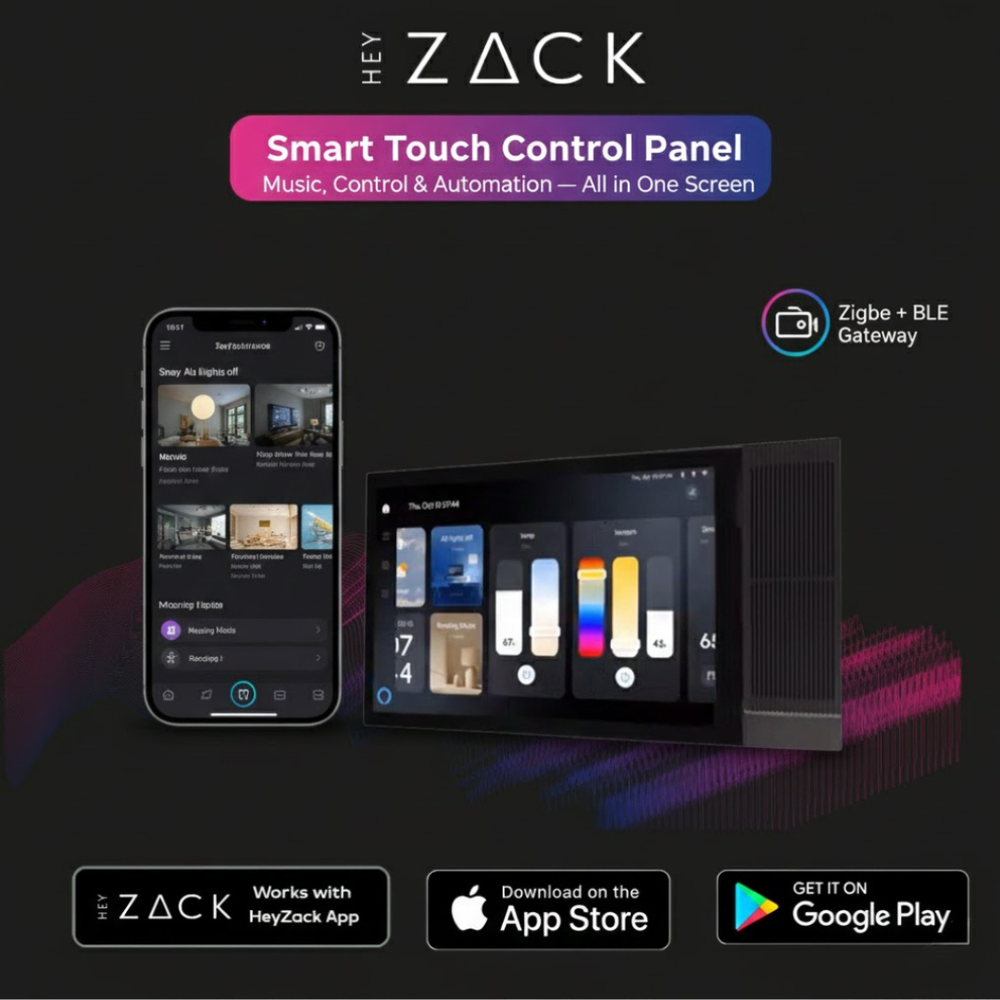 8" touch control panel with Gateway