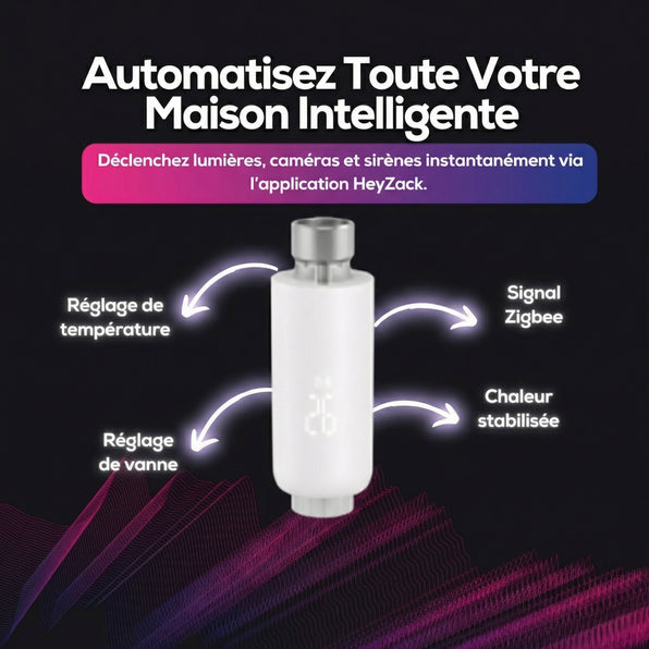 Vanne de radiateur intelligente (Zigbee)