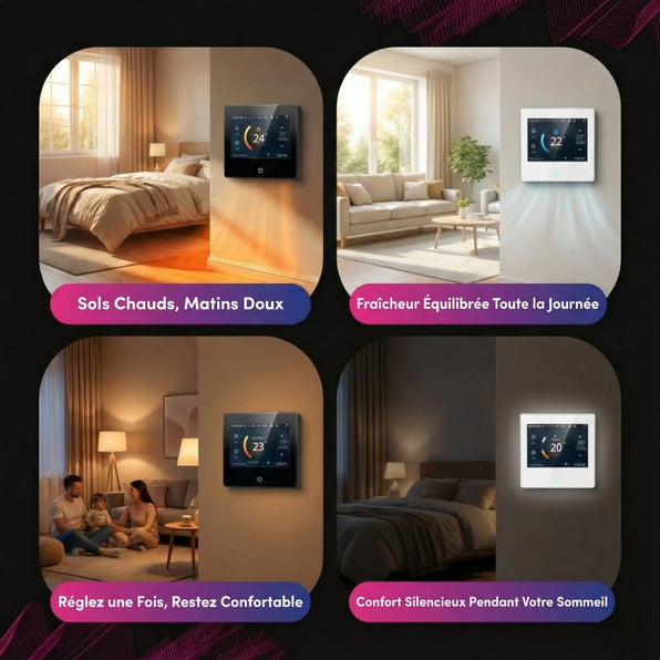 Climatisation et chauffage au sol intégrés 2 en 1