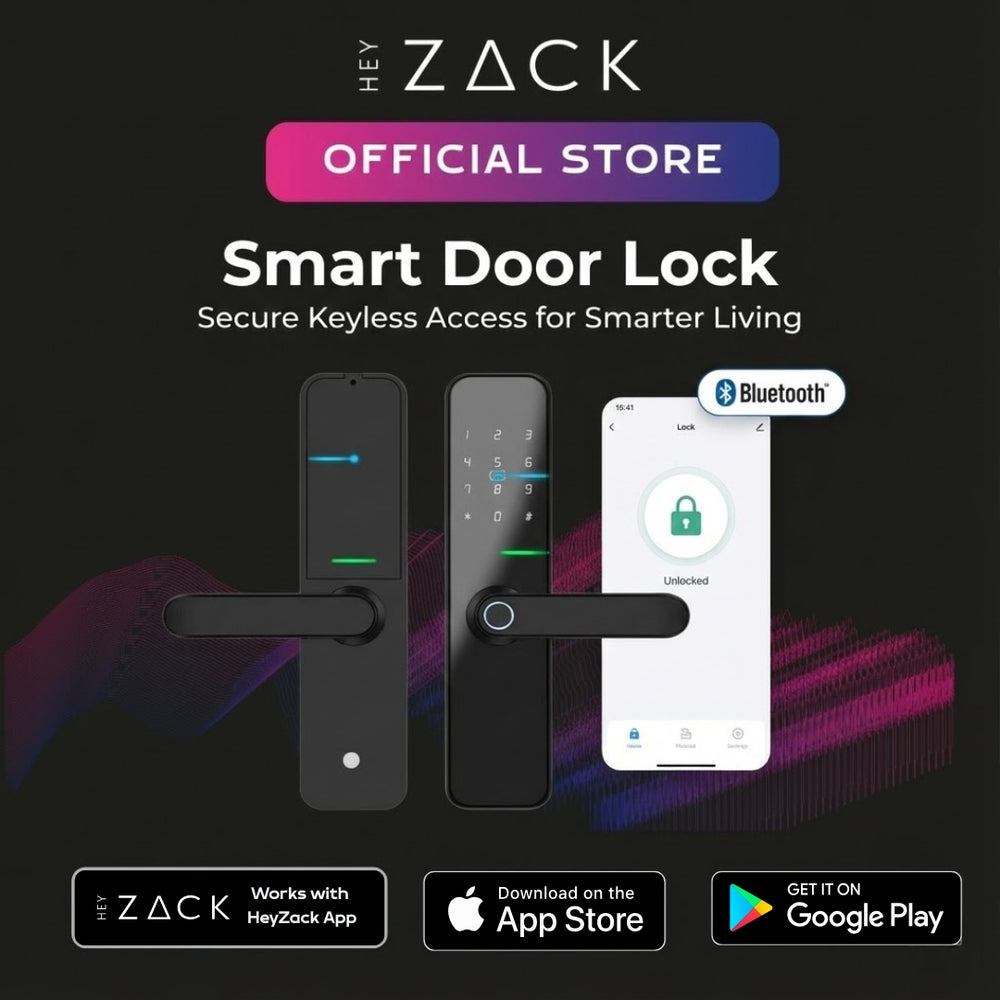 Smart door lock with bluetooth function