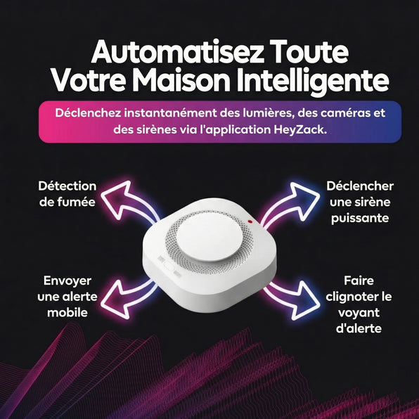 Capteur de fumée intelligent